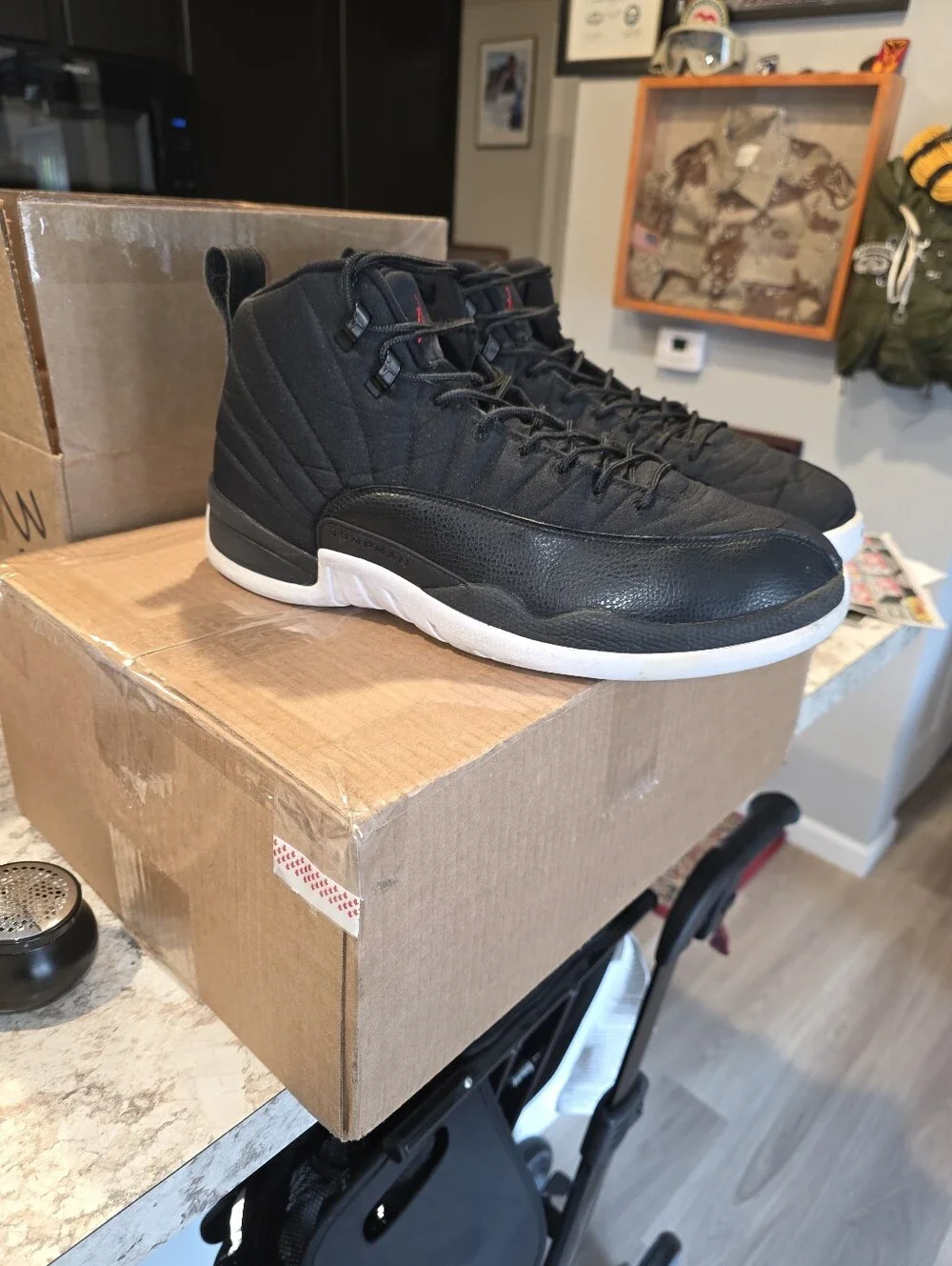 Air Jordan 12 Retro Nylon Mens Size 13